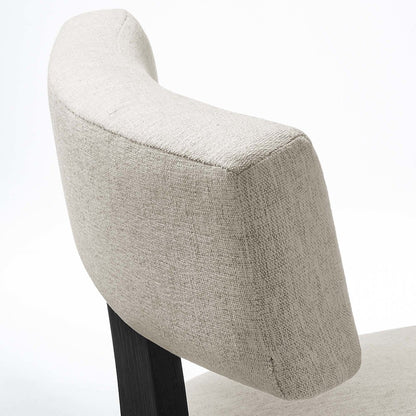 Nalani Fabric Upholstered Dining Chairs Set of 2