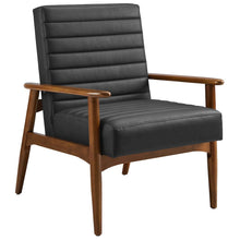 Jensen Vegan Leather Accent Chair