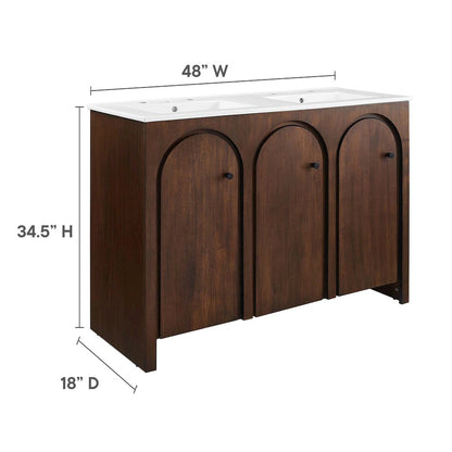 Appia 48" Double Sink Bathroom Vanity
