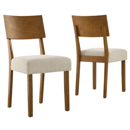 Pax Wood Dining Side Chairs Set of 2