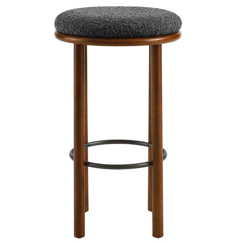 Fable Boucle Fabric Bar Stools Set of 2