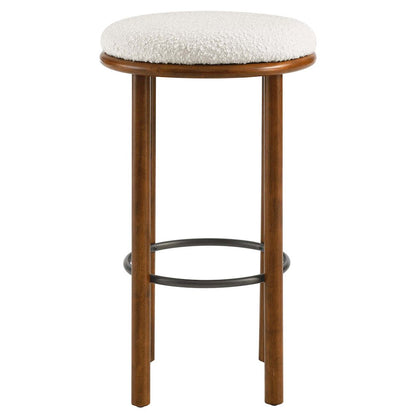 Fable Boucle Fabric Bar Stools Set of 2
