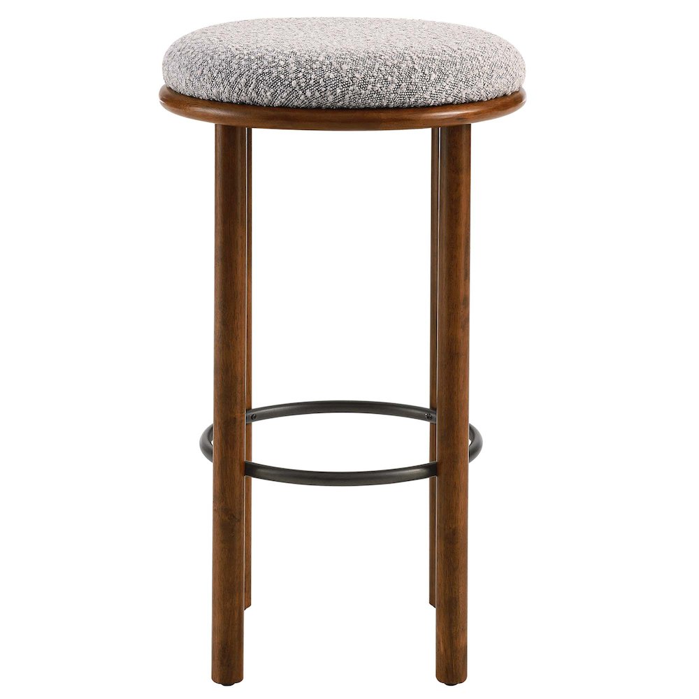 Fable Boucle Fabric Bar Stools Set of 2
