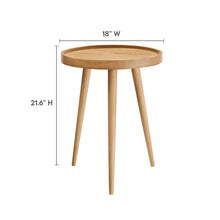 Chiro Round Wood Side Table