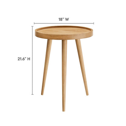 Chiro Round Wood Side Table