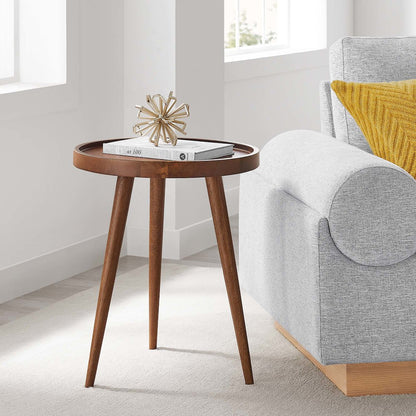 Chiro Round Wood Side Table