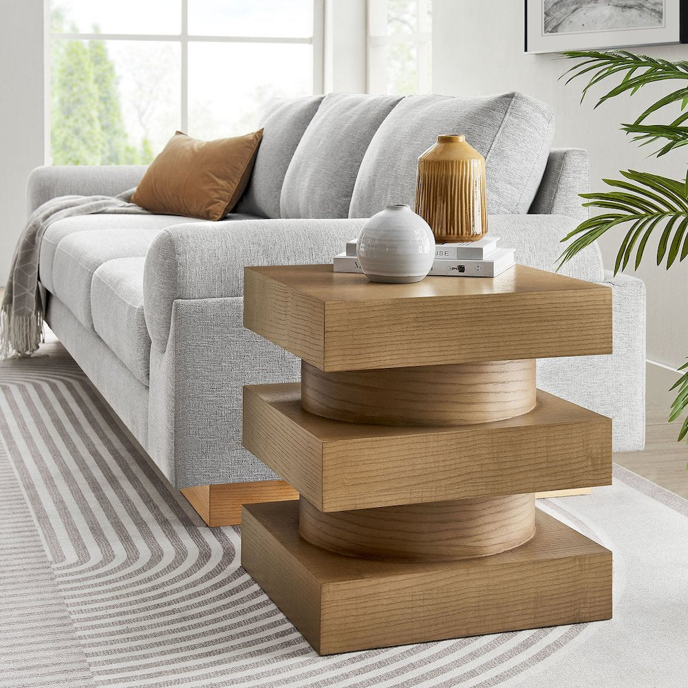Perpetuate Totem End Table