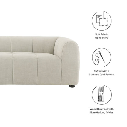 Liana Upholstered Fabric Sofa