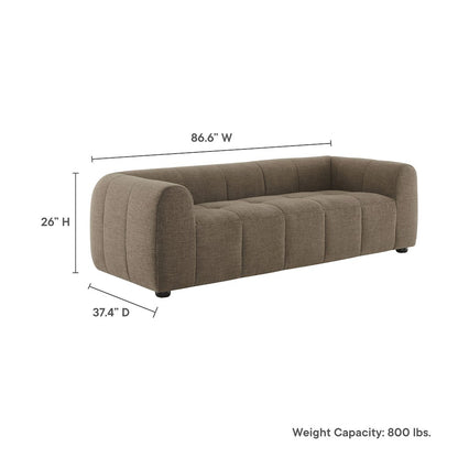 Liana Upholstered Fabric Sofa