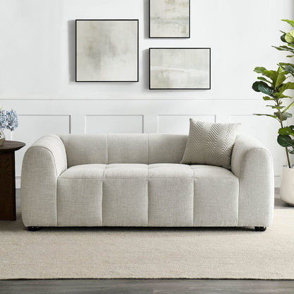 Liana Upholstered Fabric Loveseat
