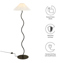 Wave Squiggle Floor Lamp