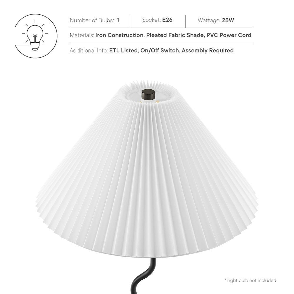 Wave Squiggle Floor Lamp