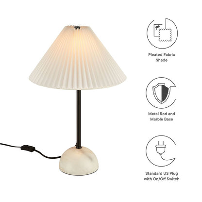 Illusion Marble Dome Table Lamp