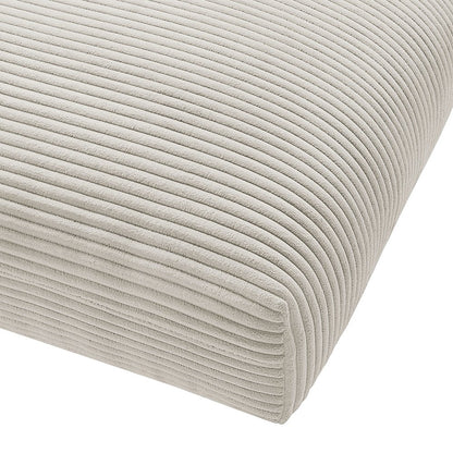 Solace Modular Corduroy Upholstered Ottoman