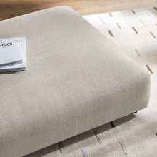 Solace Modular Upholstered Fabric Ottoman