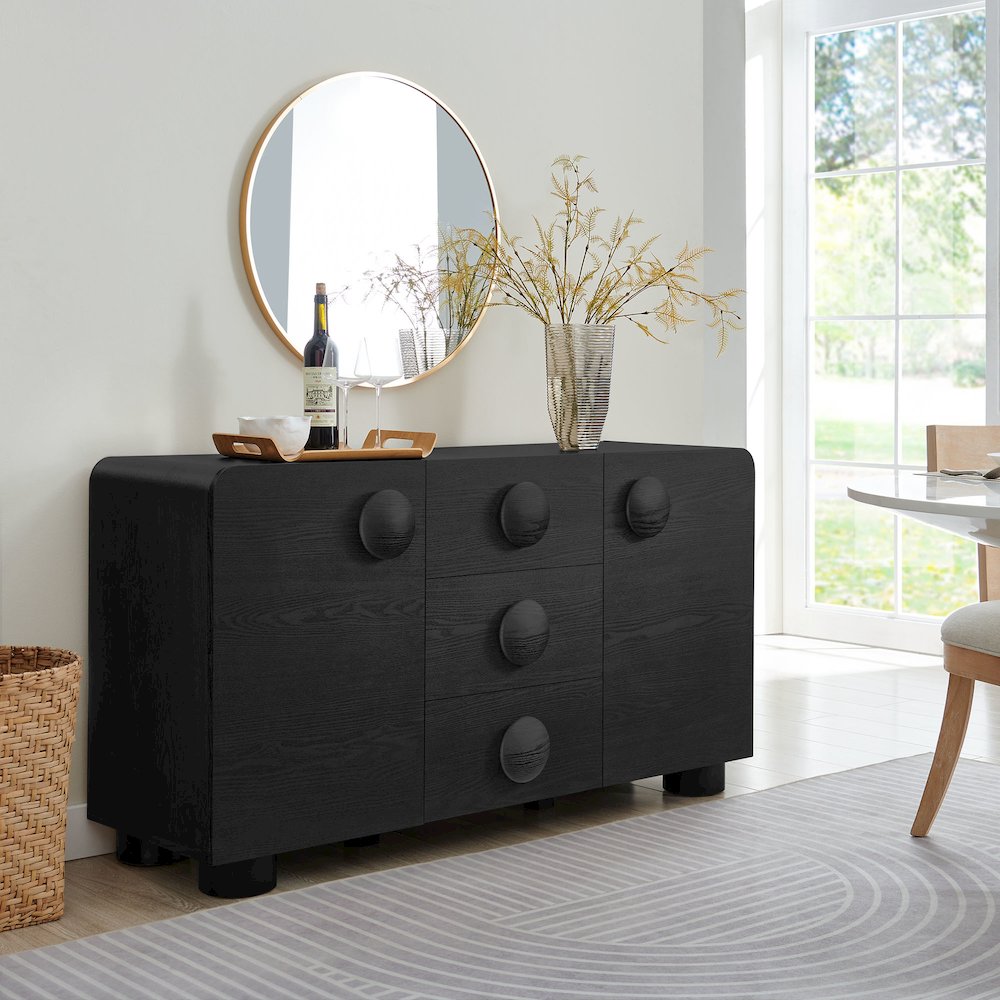 Sonnet 57" Sideboard Storage Cabinet