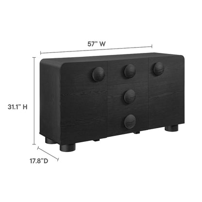 Sonnet 57" Sideboard Storage Cabinet
