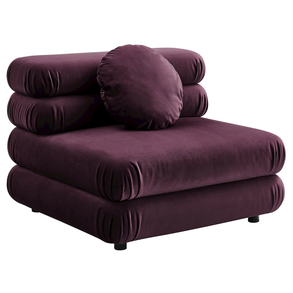 Jubilee 3-Piece Modular Performance Velvet Sectional Sofa