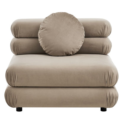Jubilee 3-Piece Modular Performance Velvet Sectional Sofa