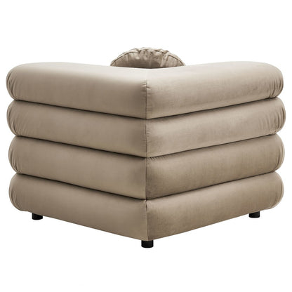 Jubilee 3-Piece Modular Performance Velvet Sectional Sofa