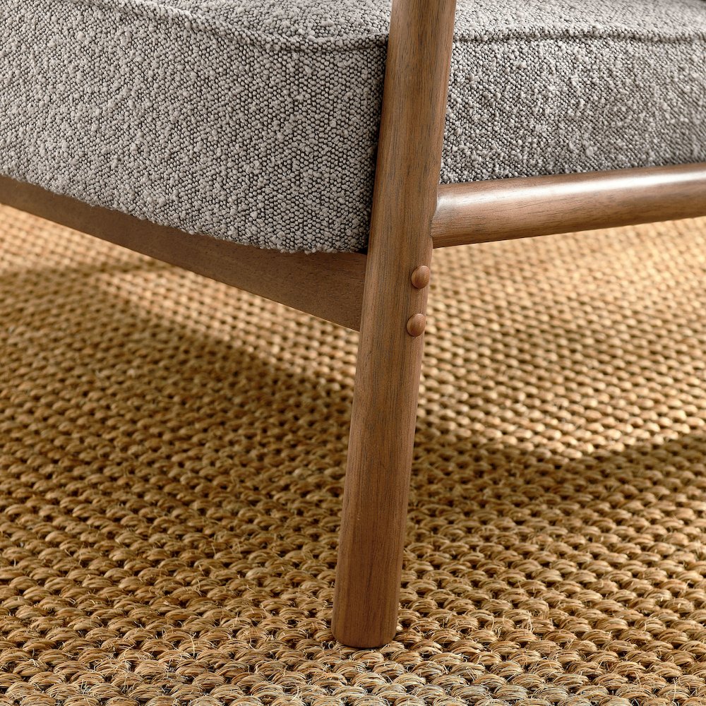 Charlie Boucle Upholstered Armchair