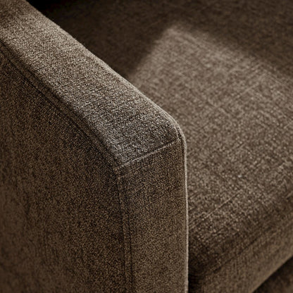 Serene Fabric Slipcovered Swivel Armchair