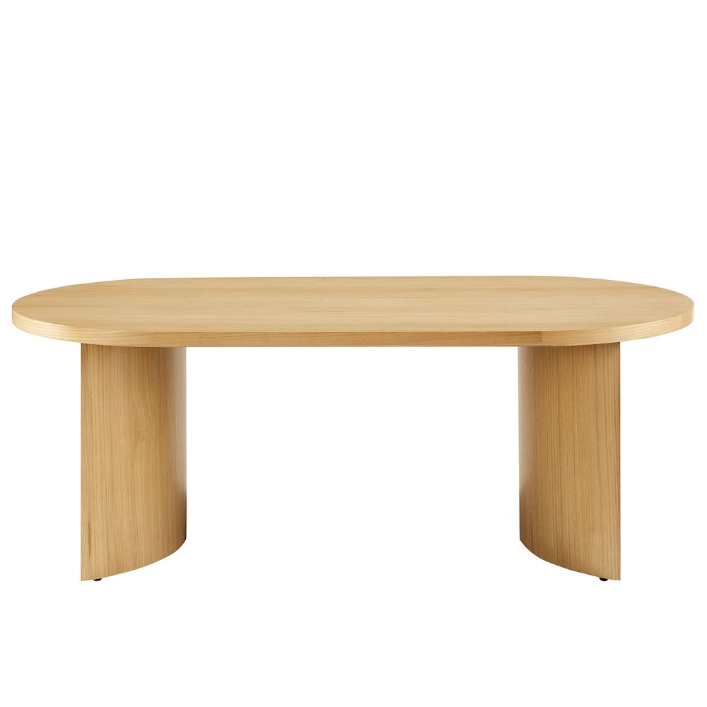 Aspect Oval Wood Coffee Table