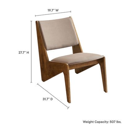 Rylina Vegan Leather Accent Chairs Set of 2