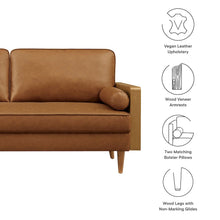 Kellan Vegan Leather Sofa