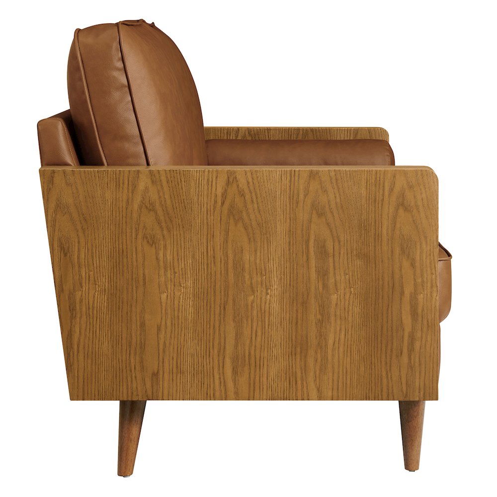 Kellan Vegan Leather Loveseat