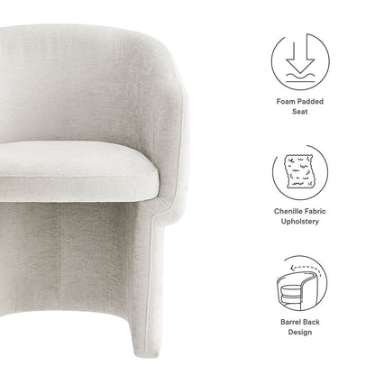 Verity Chenille Dining Armchair