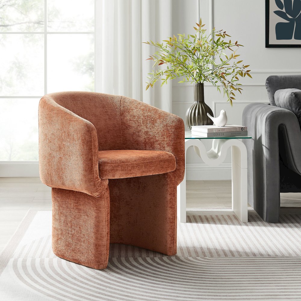 Verity Chenille Dining Armchair