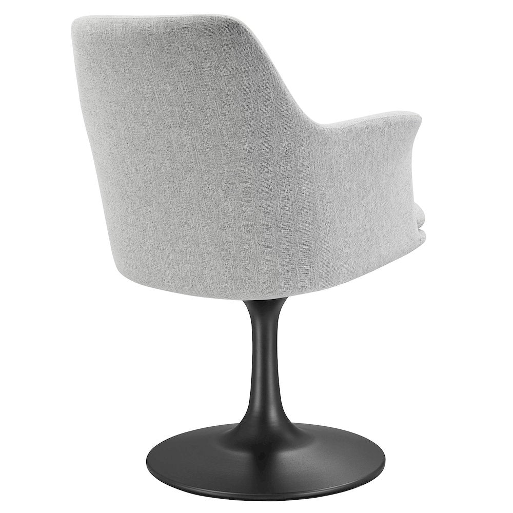 Lippa Swivel Dining Upholstered Armchair