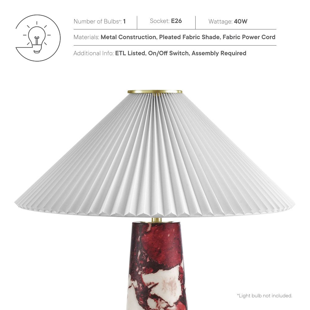 Nera Marble Table Lamp