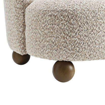 Monroe Boucle Fabric Accent Chair