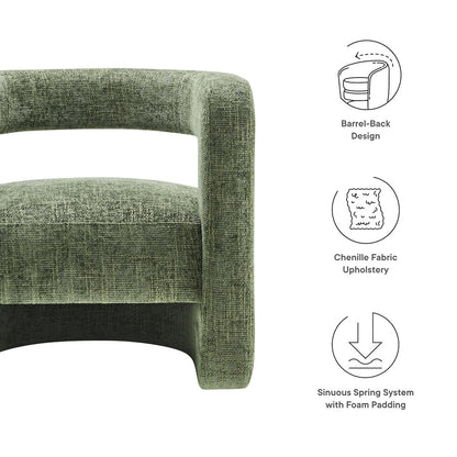 Jaylin Upholstered Chenille Accent Chair