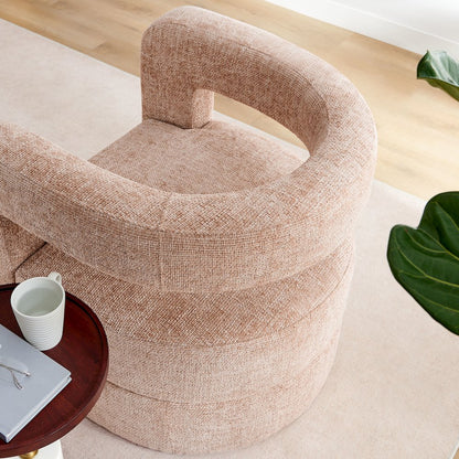 Jaylin Upholstered Chenille Accent Chair