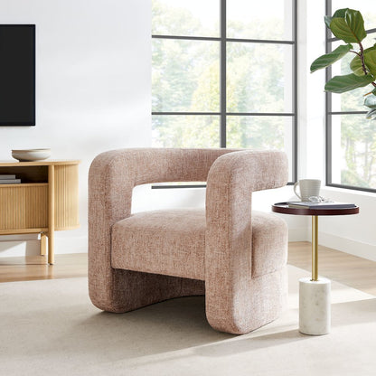 Jaylin Upholstered Chenille Accent Chair