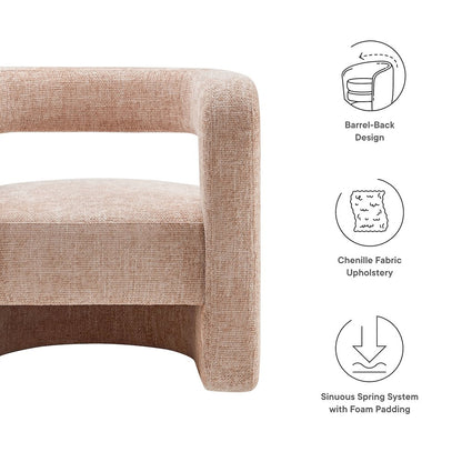 Jaylin Upholstered Chenille Accent Chair