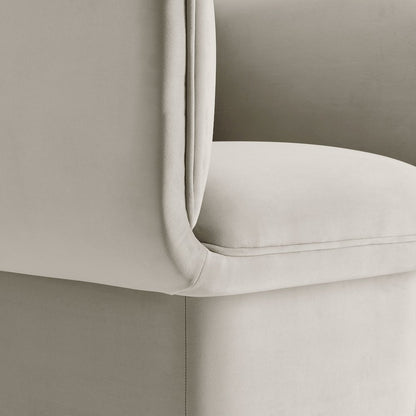 Tate Performance Velvet Accent Chair