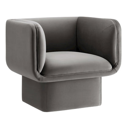 Tate Performance Velvet Accent Chair
