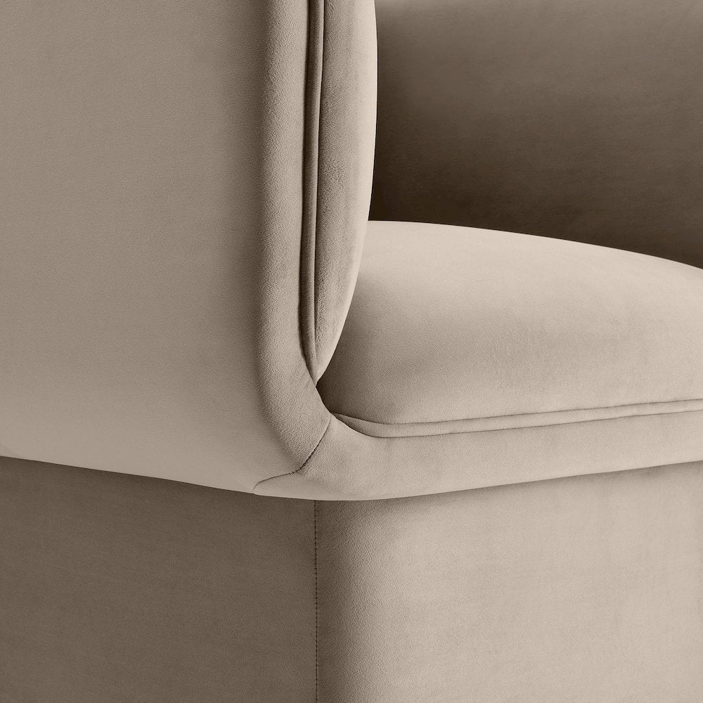 Tate Performance Velvet Accent Chair