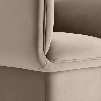 Tate Performance Velvet Accent Chair