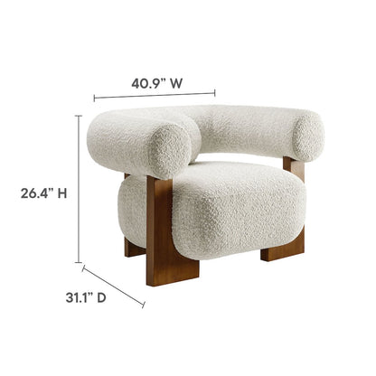 Jace Boucle Accent Chair
