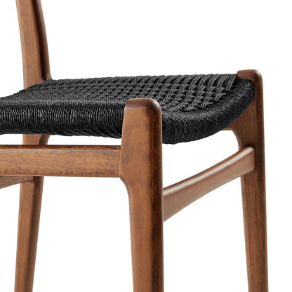 Wynn Rope and Wood Dining Side Chairs Set of 2