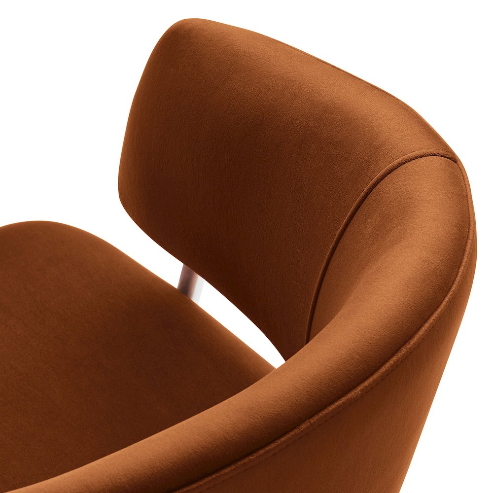 Nella Upholstered Performance Velvet Dining Chair Set of 2