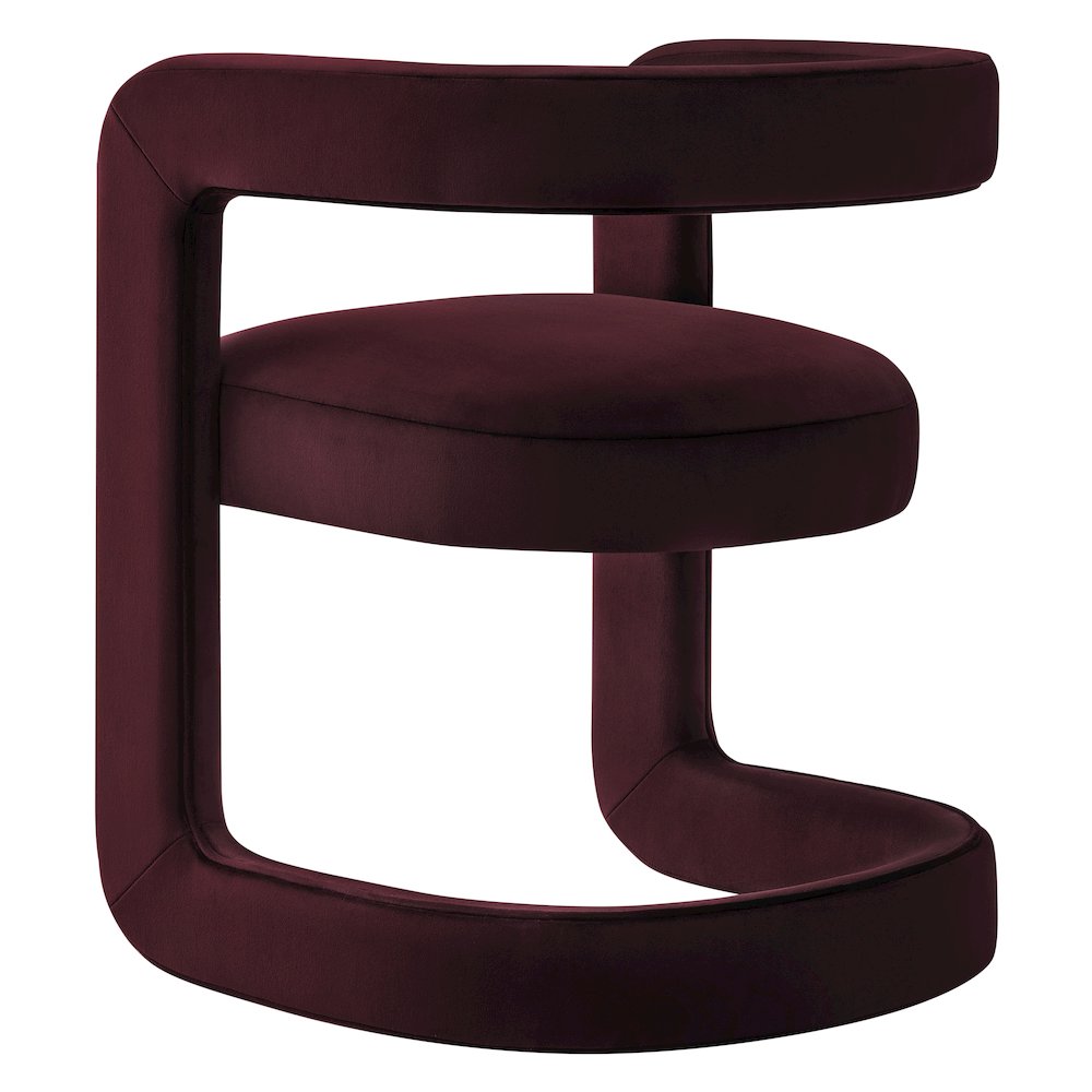 Winslow Barrel Performance Velvet Dining Chair