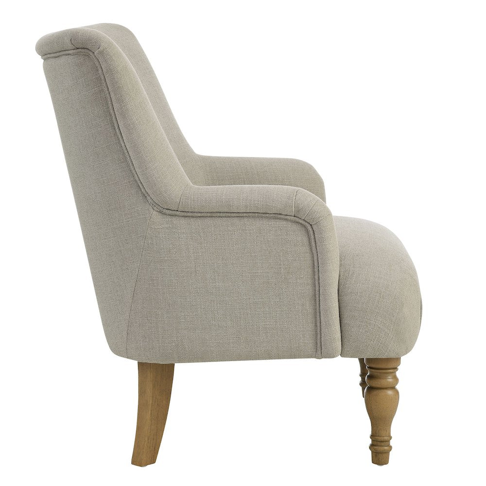Ellington Fabric Upholstered Accent Armchair