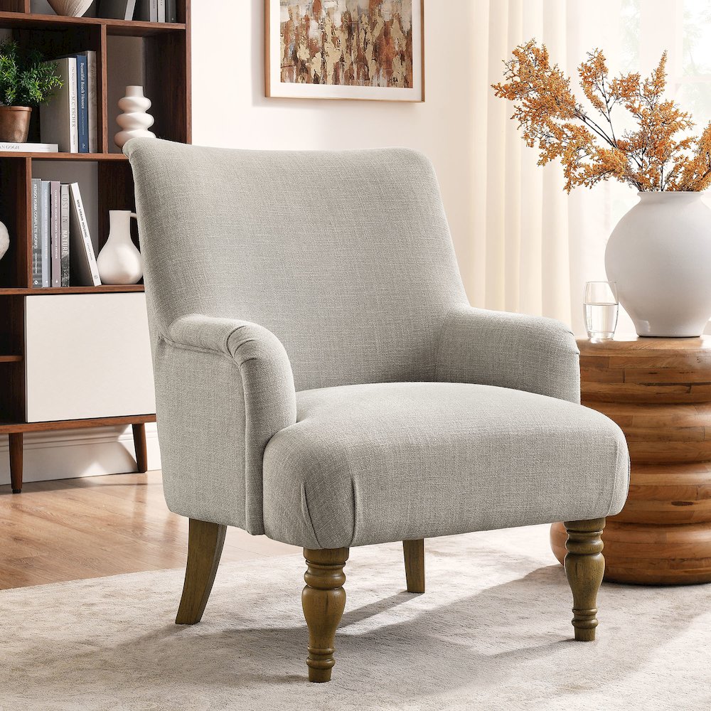 Ellington Fabric Upholstered Accent Armchair