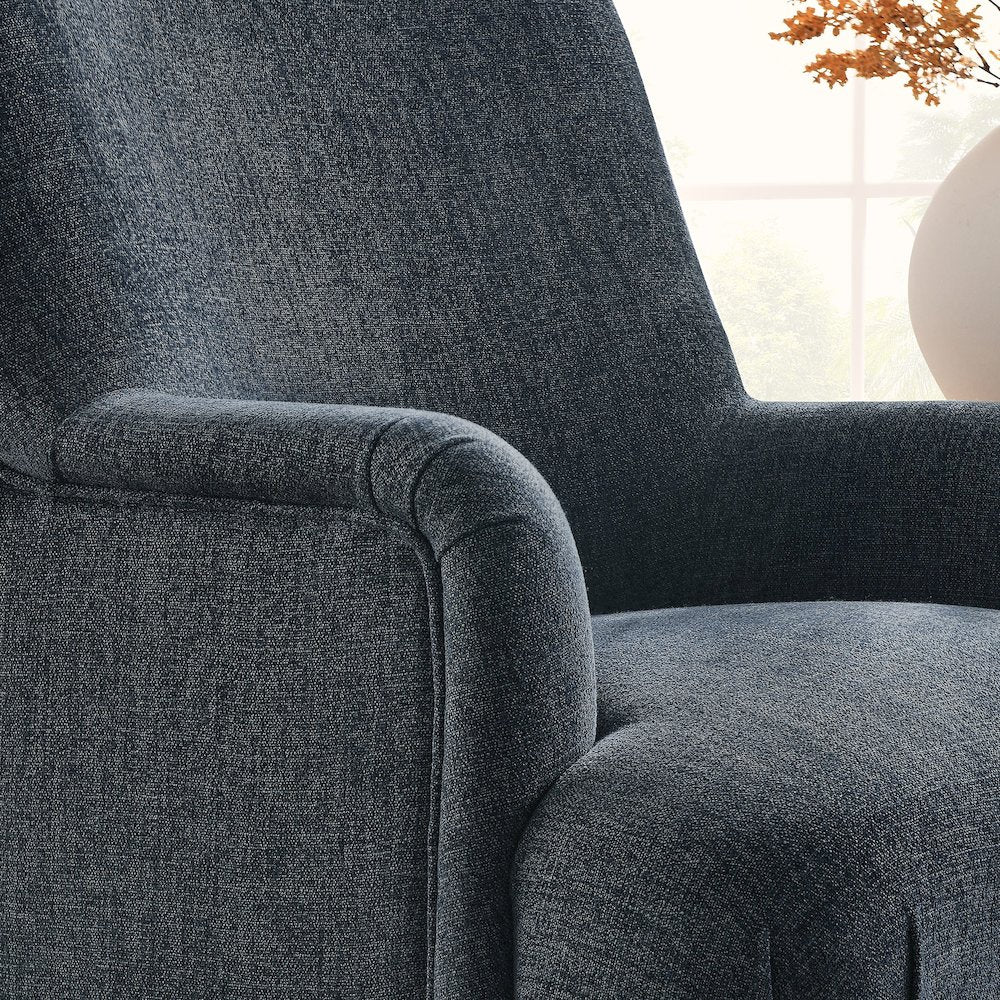 Ellington Fabric Upholstered Accent Armchair
